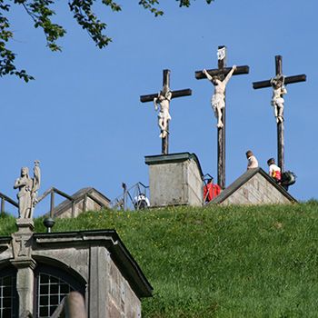 Kreuzigungsgruppe auf dem Kreuzberg bei Bischofsheim